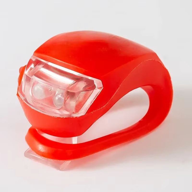 Waterproof Bicycle Light Silicone Bicycle LED Light MTB Decorative Lantern Tail Light Warning Light Night Cycling Accessories