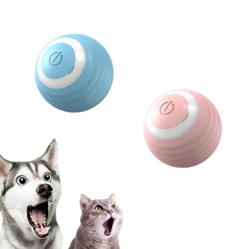Cat Interactive Ball Training Self-moving Kitten Electric Cat Ball Toys Electronic Automatic Rolling Magic Ball Toys for Cat Cat