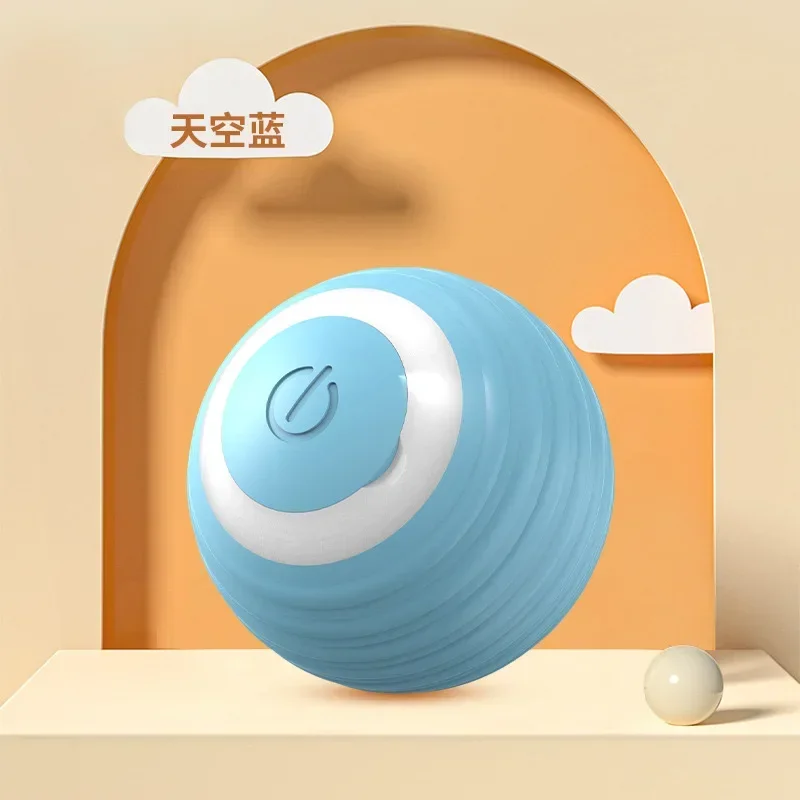 Cat Interactive Ball Training Self-moving Kitten Electric Cat Ball Toys Electronic Automatic Rolling Magic Ball Toys for Cat Cat