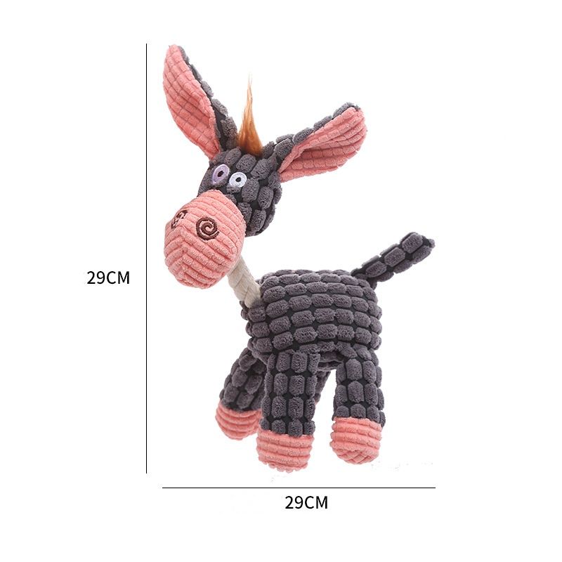 Cute Soft Squeaky Plush Puppy Toys, Small Puppy Chew Toys with Squeakers, Interactive Fun & Dental Cleaning for Your Pet