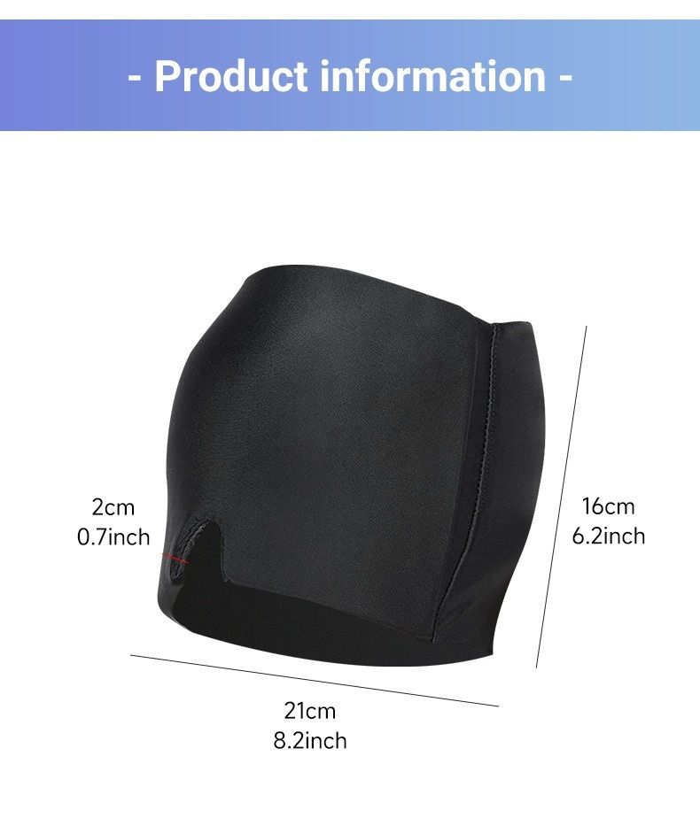 Ice Compress Hood Relieve Migraine Pressure Stretchable Cold Compress Hood Apply Head Physiotherapy Eye Mask