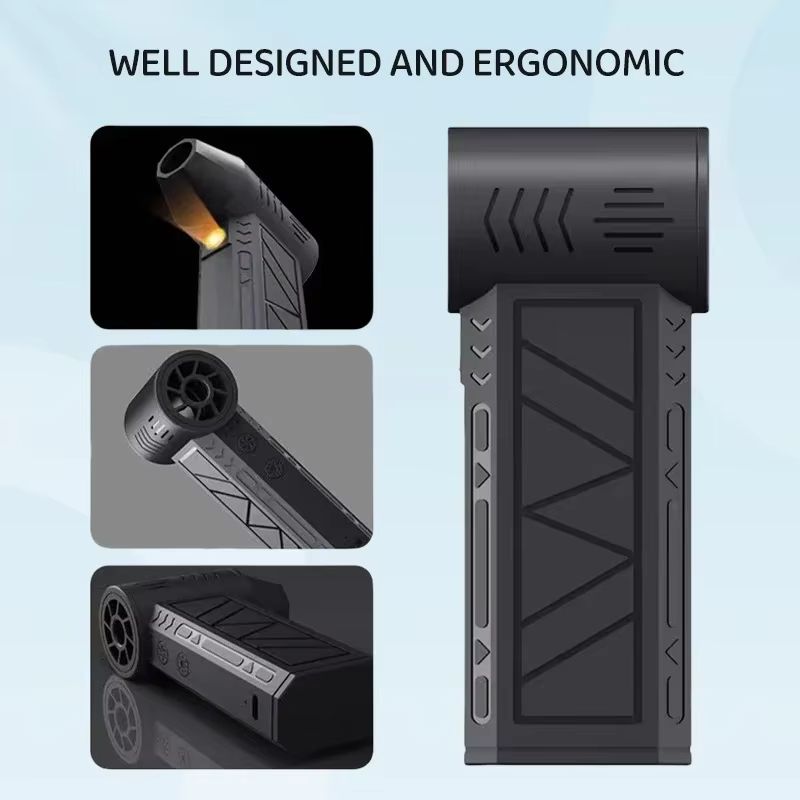 130000RPM Electric Dust Blower USB Charging Mini Turbo Violent Fan Brushless Motor Handheld Air Blower for Home Outdoor Car