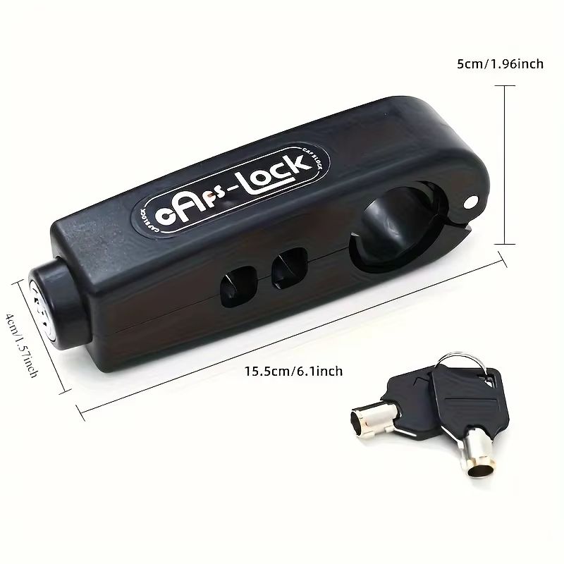 Portable Electric Bicycle Brake Handlebar Lock Universal Prevent Theft Handlebar Lock of Scooters and Motorcycles
