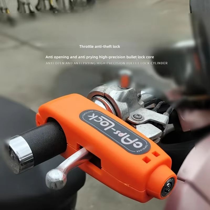 Portable Electric Bicycle Brake Handlebar Lock Universal Prevent Theft Handlebar Lock of Scooters and Motorcycles