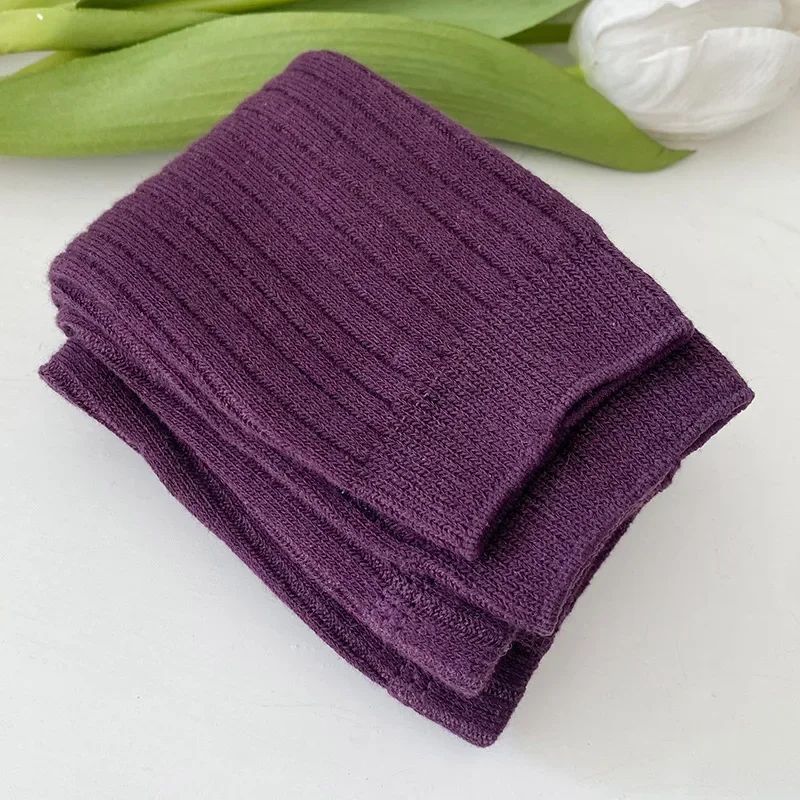 Spring Autumn Baby Pants Newborn Girls Leggings Soild Color Cotton Ribbed Pants Kids Children Leggings Tights for Girls Boys