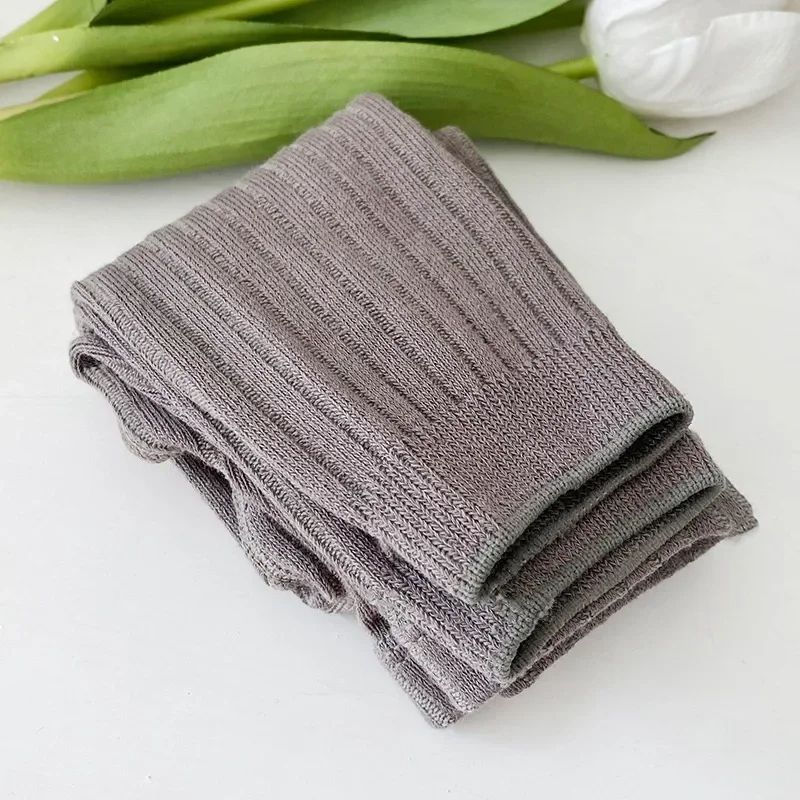 Spring Autumn Baby Pants Newborn Girls Leggings Soild Color Cotton Ribbed Pants Kids Children Leggings Tights for Girls Boys