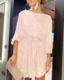 Women Sequined Long Sleeve Solid Color Evening Party Mini Dress O Neck Sexy Club Dress