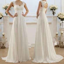 Women Sexy Lace Dress Big Swing White High Waist Lady Backless Banquet Elegant