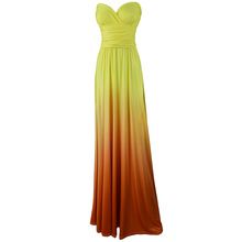 New Elagant Party Maxi Long Dress Women Multiway Wrap Dresses Gradient Convertible Boho Bandage Dress Bridesmaids Infinity Robe