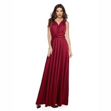 Sexy Women Multiway Wrap Convertible Boho Maxi Club Dress Bandage Long Dress Party