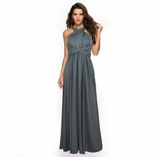 Sexy Women Multiway Wrap Convertible Boho Maxi Club Dress Bandage Long Dress Party