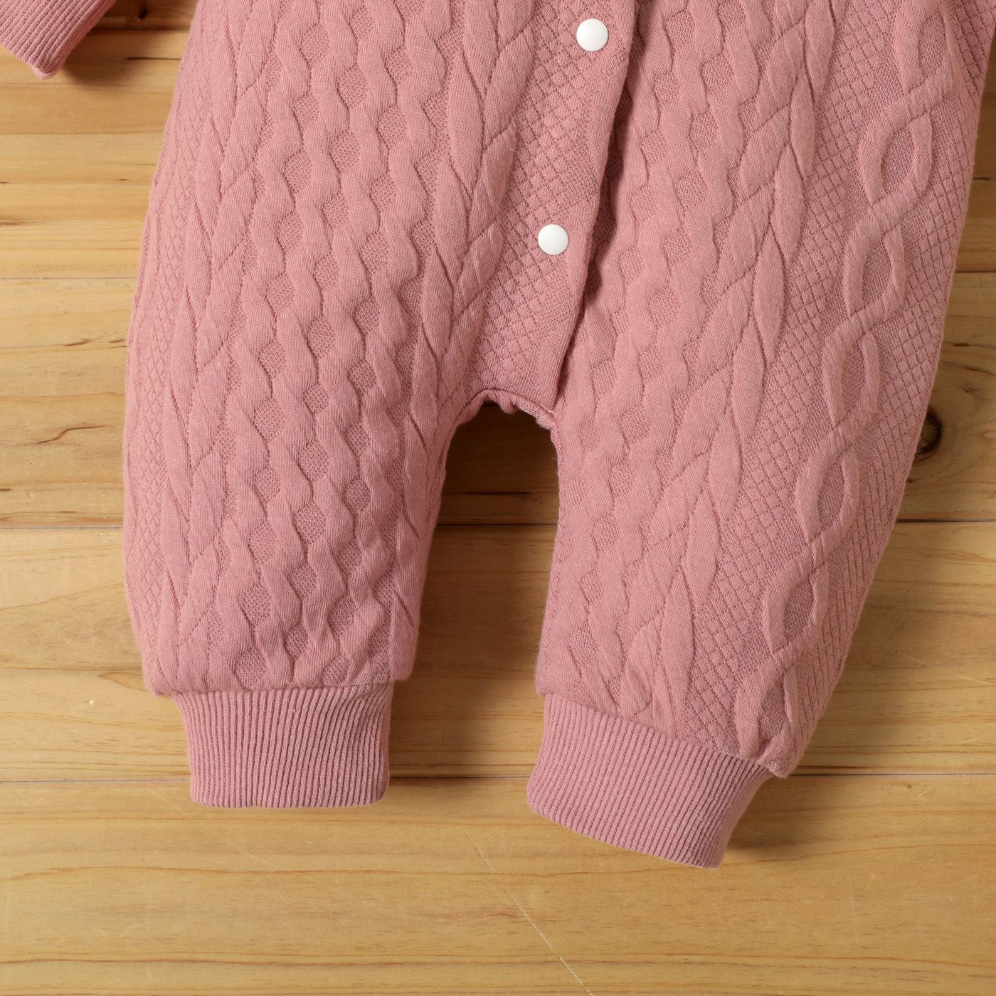 Autumn Winter Newborn Baby Romper Boys Girls Lovely Ears Hooded Long Sleeve Infant Bodysuit Warm Jumpsuit