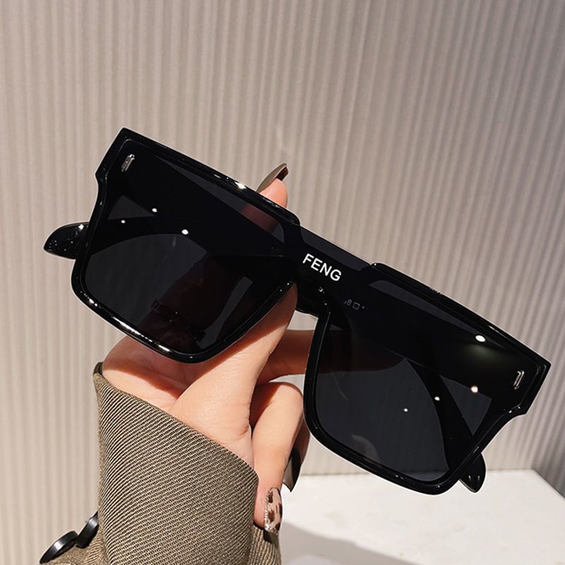 Vintage Big Frame Oversized SunGlasses Camping Stage Performance Shades Protection Sunglasses for Women & Men