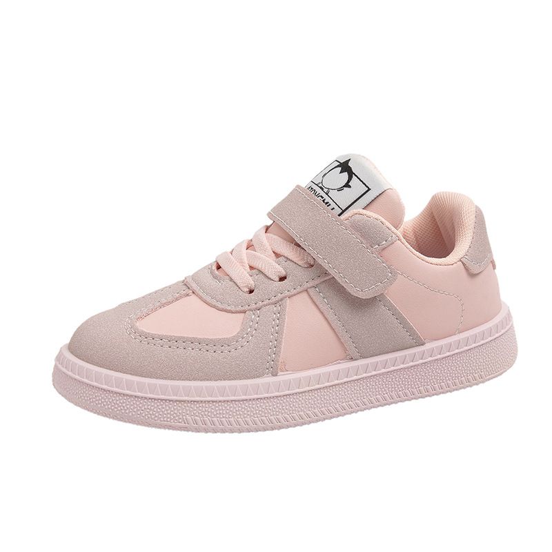 Children's Training Shoes  Fashion Boys Sports Board Shoes Casual Girls White Shoes Soft Sole Baby Sneakers