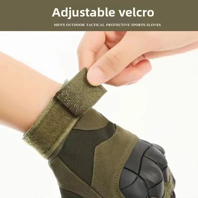 Tactical Gloves Outdoor Training Racing Locomotive Cycling Accessories Men Woman Shooting Gym Mountaineering Fingerless Gloves