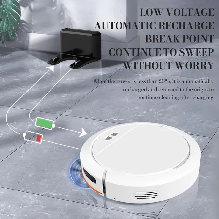 NEW 3 IN 1 Intelligent Vacuum Sweeping Mopping Robot Home Fully Automatic Cleaning Machine APP Control With Water Tank Robot