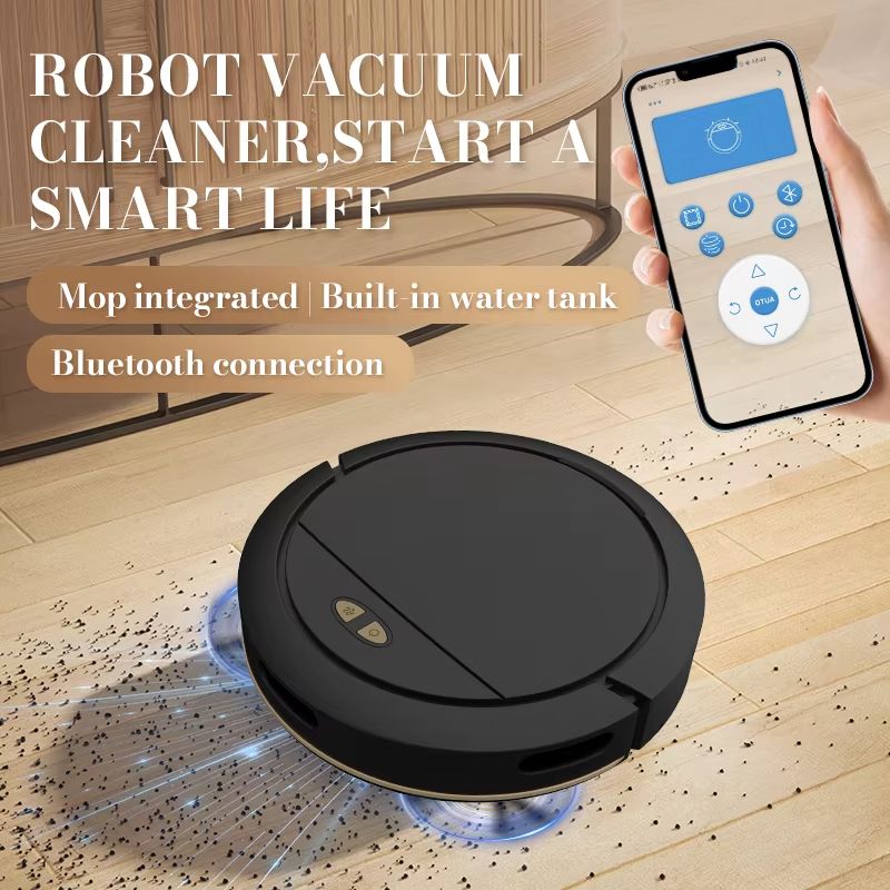 NEW 3 IN 1 Intelligent Vacuum Sweeping Mopping Robot Home Fully Automatic Cleaning Machine APP Control With Water Tank Robot