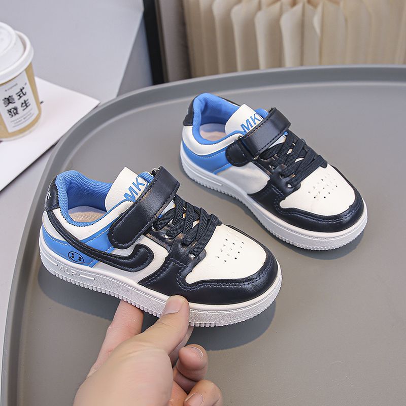 Western Style Spring and Autumn Sports Shoes For Boys and Girls, Summer Breathable Soft Soled Casual Leather Sneakers