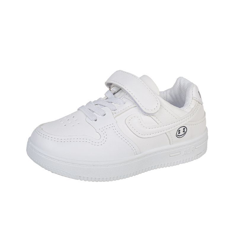 Western Style Spring and Autumn Sports Shoes For Boys and Girls, Summer Breathable Soft Soled Casual Leather Sneakers