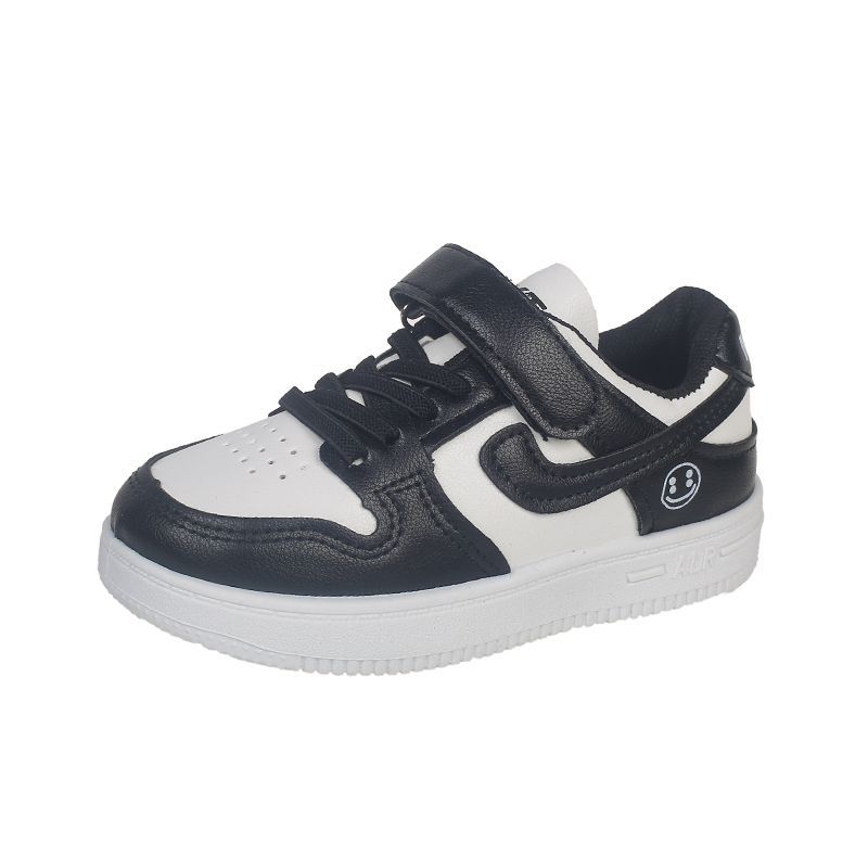 Western Style Spring and Autumn Sports Shoes For Boys and Girls, Summer Breathable Soft Soled Casual Leather Sneakers