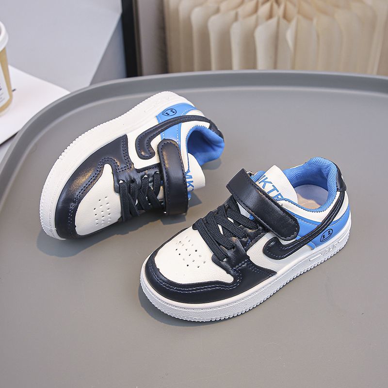 Western Style Spring and Autumn Sports Shoes For Boys and Girls, Summer Breathable Soft Soled Casual Leather Sneakers