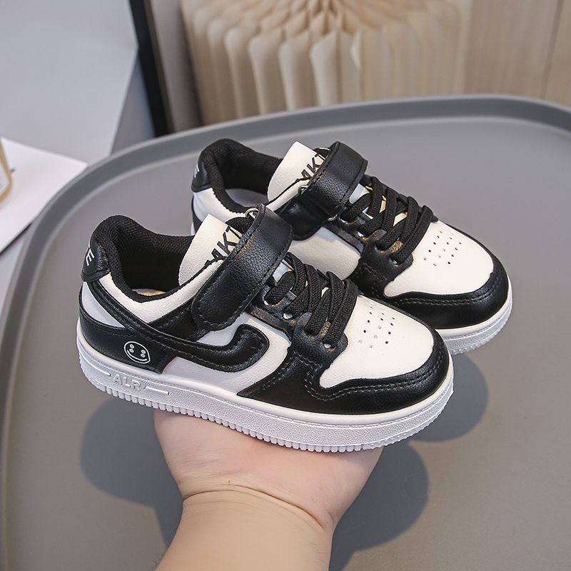 Western Style Spring and Autumn Sports Shoes For Boys and Girls, Summer Breathable Soft Soled Casual Leather Sneakers