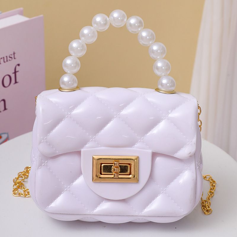 Fashion Kids PVC  Leather Crossbody Bags Girls Heart Shoulder Bags Children Mini Coin Purses Jelly Bag Kids Handbag