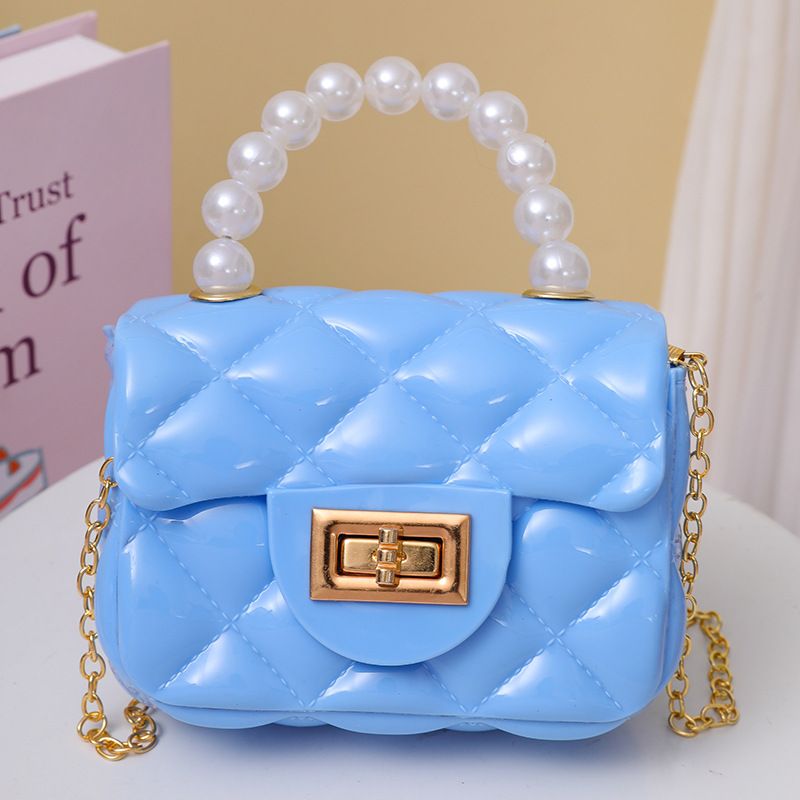 Fashion Kids PVC  Leather Crossbody Bags Girls Heart Shoulder Bags Children Mini Coin Purses Jelly Bag Kids Handbag