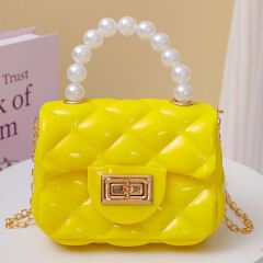Fashion Kids PVC  Leather Crossbody Bags Girls Heart Shoulder Bags Children Mini Coin Purses Jelly Bag Kids Handbag