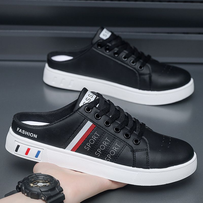 Summer Men Slippers Comfortable Casual Shoes for Men Fashion Flat Sneakers High Quality  Half Slippers Tenis Masculino