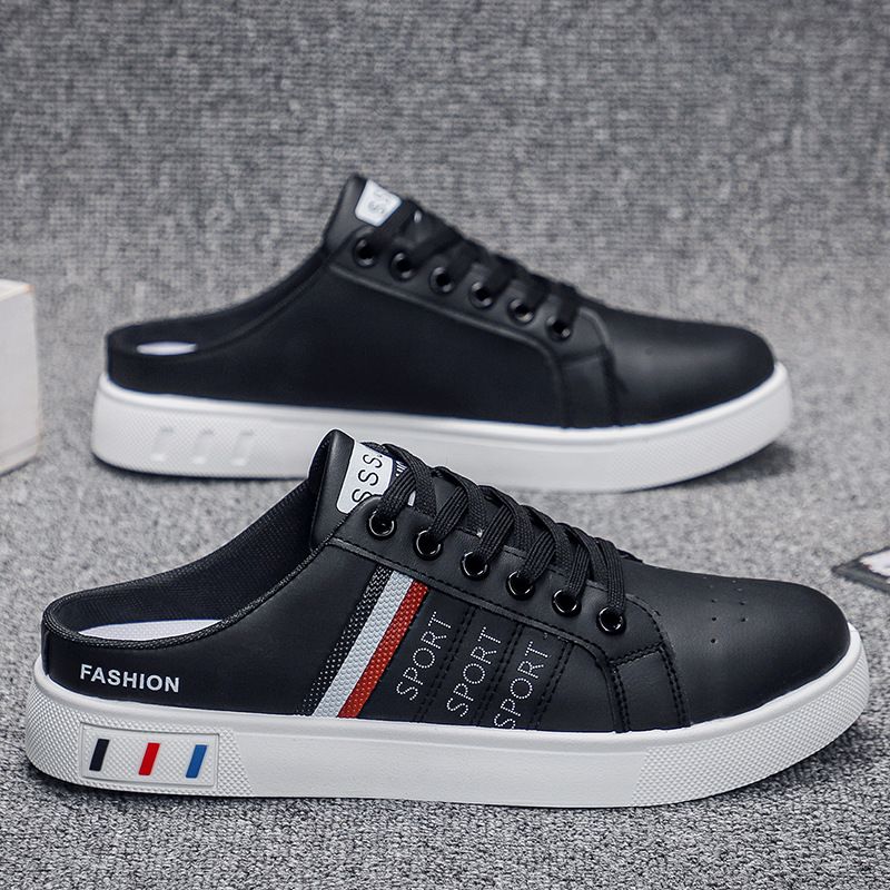 Summer Men Slippers Comfortable Casual Shoes for Men Fashion Flat Sneakers High Quality  Half Slippers Tenis Masculino