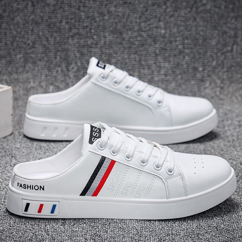 Summer Men Slippers Comfortable Casual Shoes for Men Fashion Flat Sneakers High Quality  Half Slippers Tenis Masculino