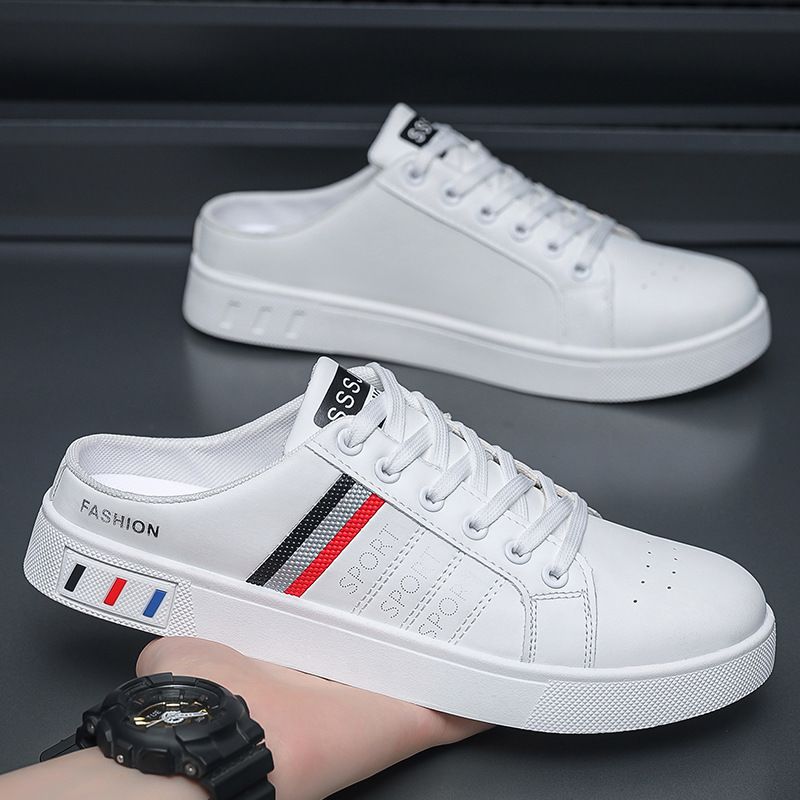 Summer Men Slippers Comfortable Casual Shoes for Men Fashion Flat Sneakers High Quality  Half Slippers Tenis Masculino