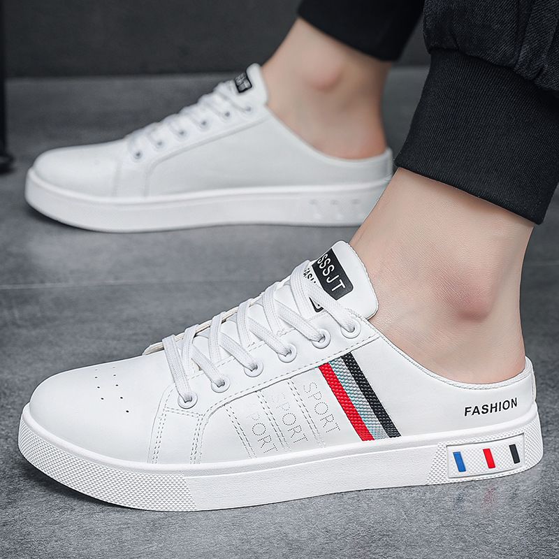Summer Men Slippers Comfortable Casual Shoes for Men Fashion Flat Sneakers High Quality  Half Slippers Tenis Masculino