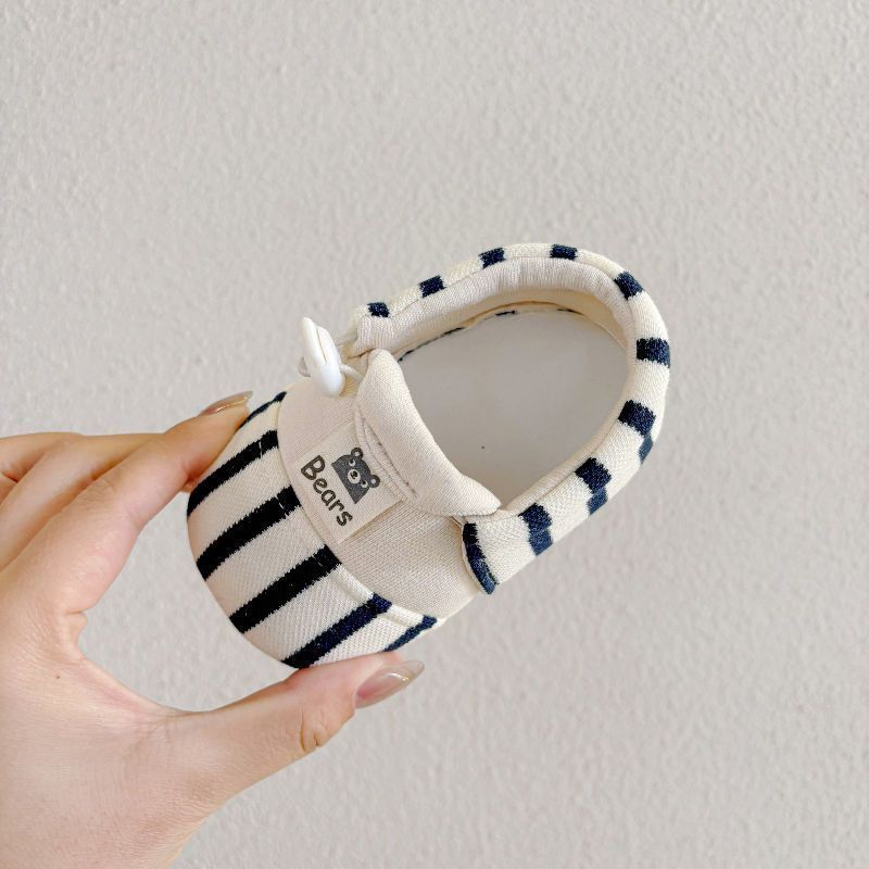 0-12Months Spring Baby Shoes Toddler Soft Cotton Floor Shoes Boys Girls Soft Anti-slip Walking Indoor Home Kids Shoe