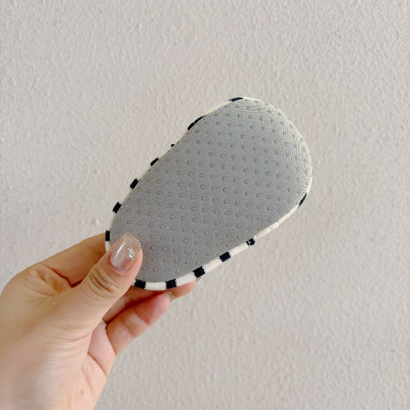 0-12Months Spring Baby Shoes Toddler Soft Cotton Floor Shoes Boys Girls Soft Anti-slip Walking Indoor Home Kids Shoe