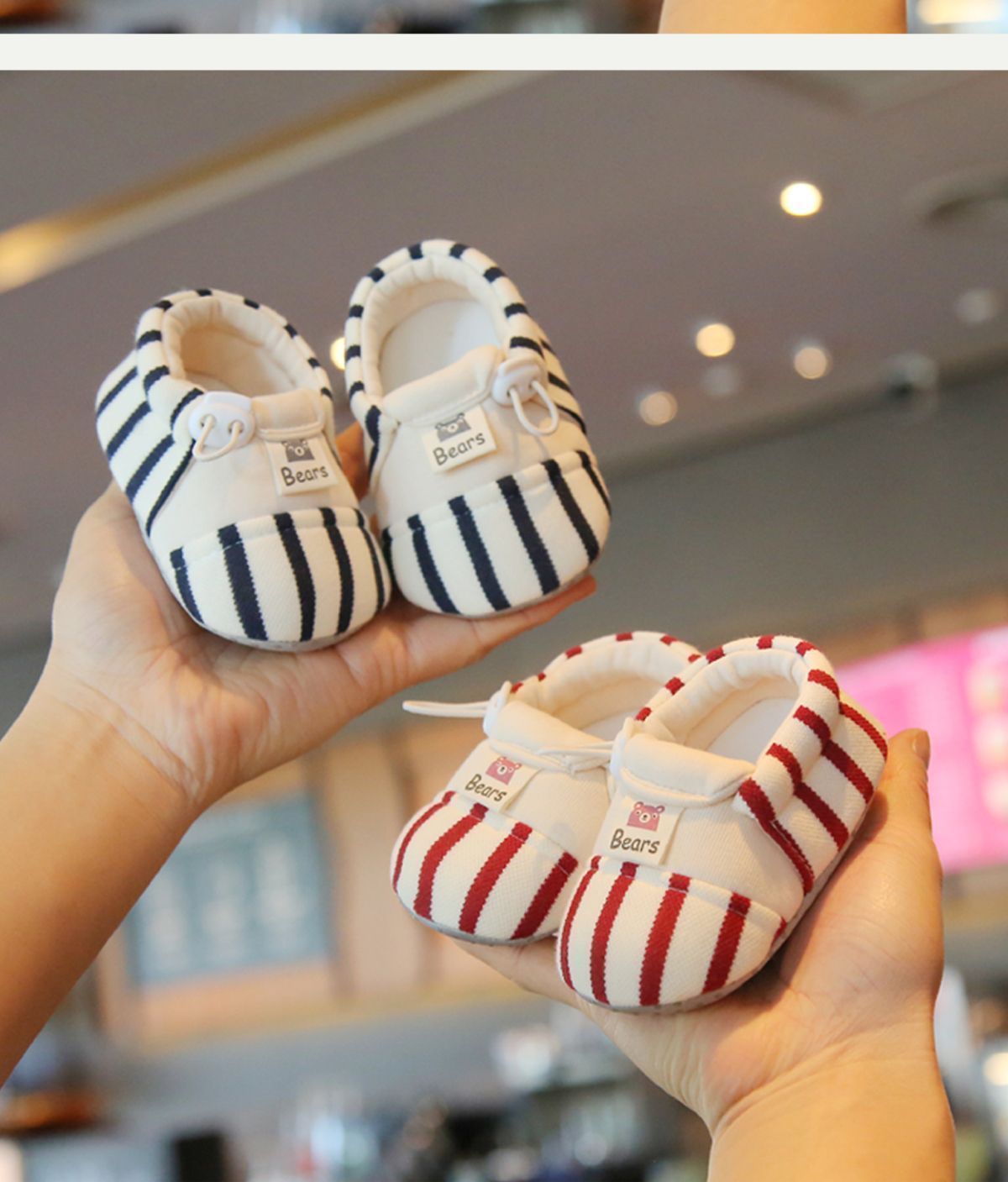 0-12Months Spring Baby Shoes Toddler Soft Cotton Floor Shoes Boys Girls Soft Anti-slip Walking Indoor Home Kids Shoe