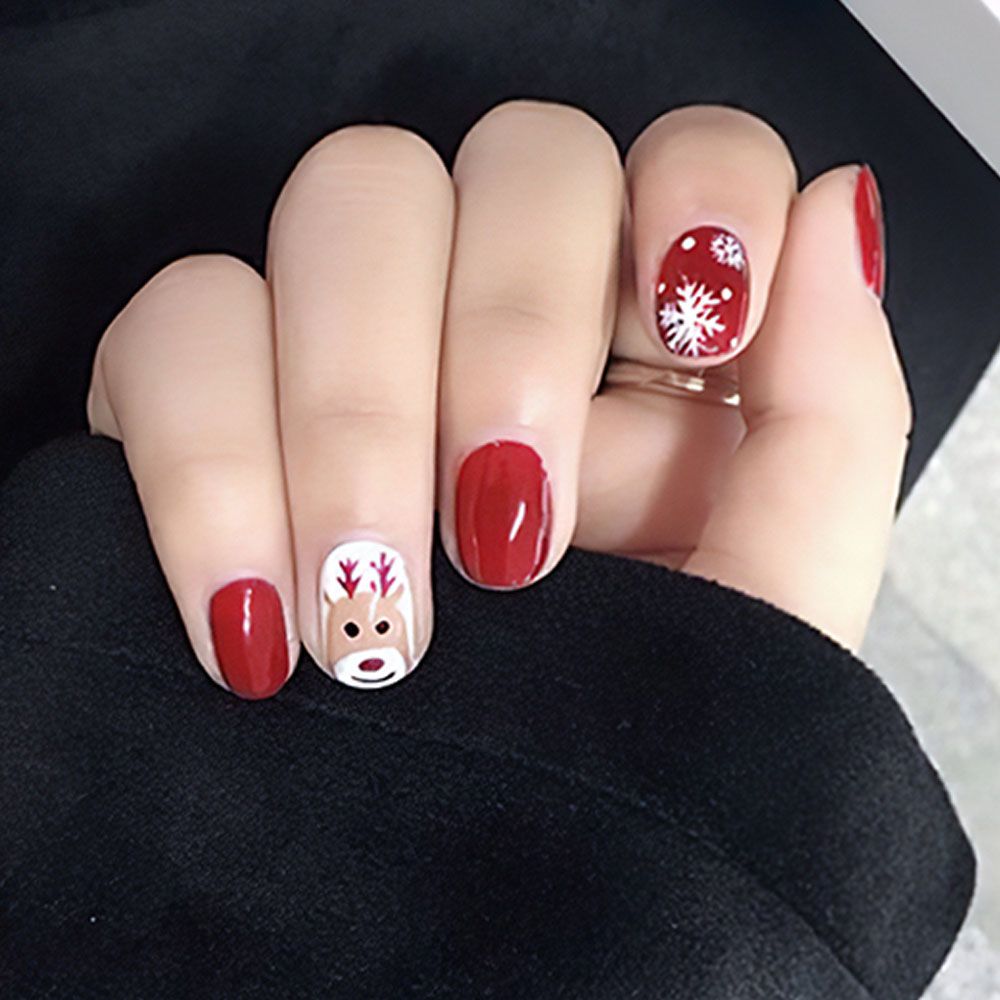 Manicure Fake nail nail sticker Nail patch Nail wear nail removable nail sticker Finished product can be reused