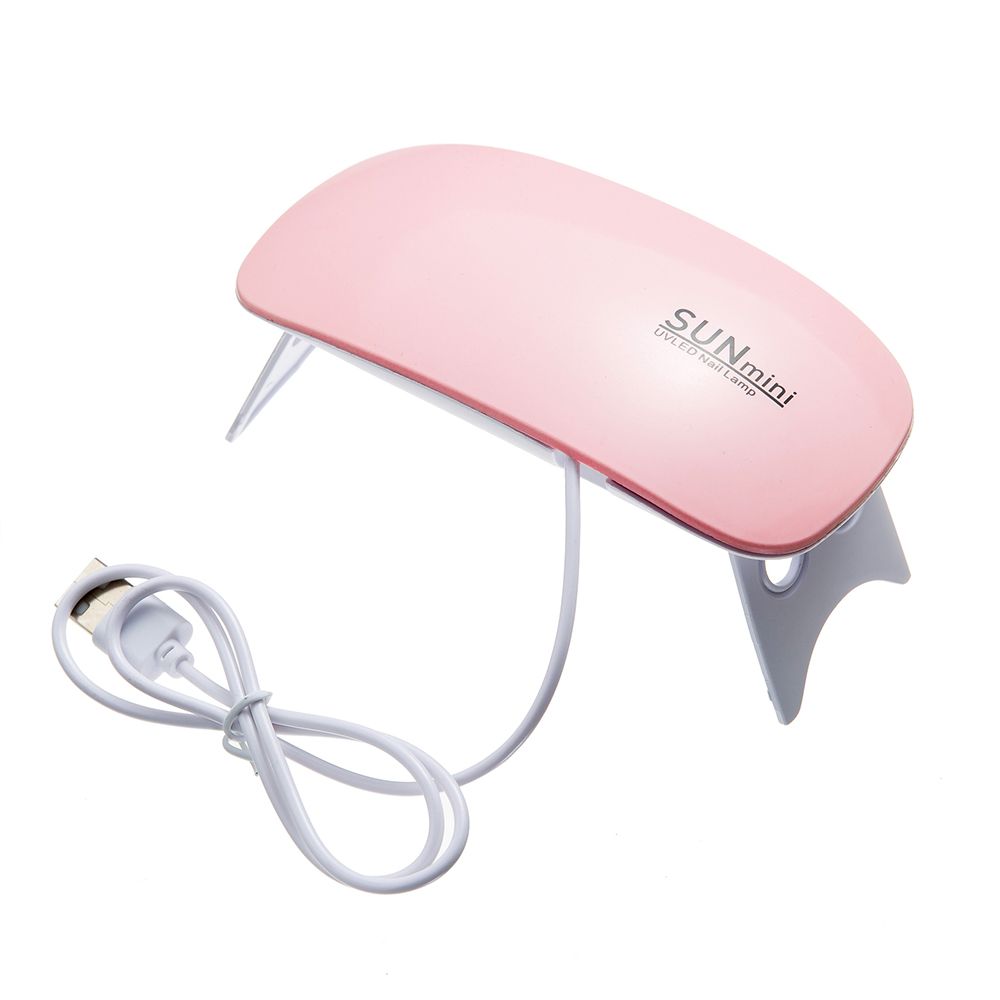 Mini nail polish drying light USB port folding mouse light therapy light Small nail light is very convenient for home use