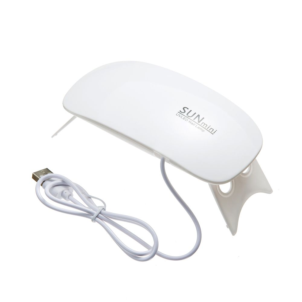 Mini nail polish drying light USB port folding mouse light therapy light Small nail light is very convenient for home use