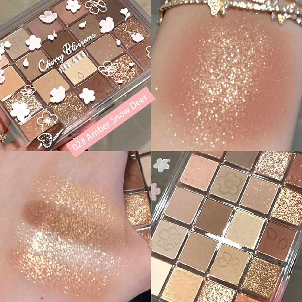 Clearance Sale  20 Color new eye shadow Lesina Evening Cherry Dance Pearl Sequins Matte Low Saturated Earth Milk Tea  eye shadow Plate