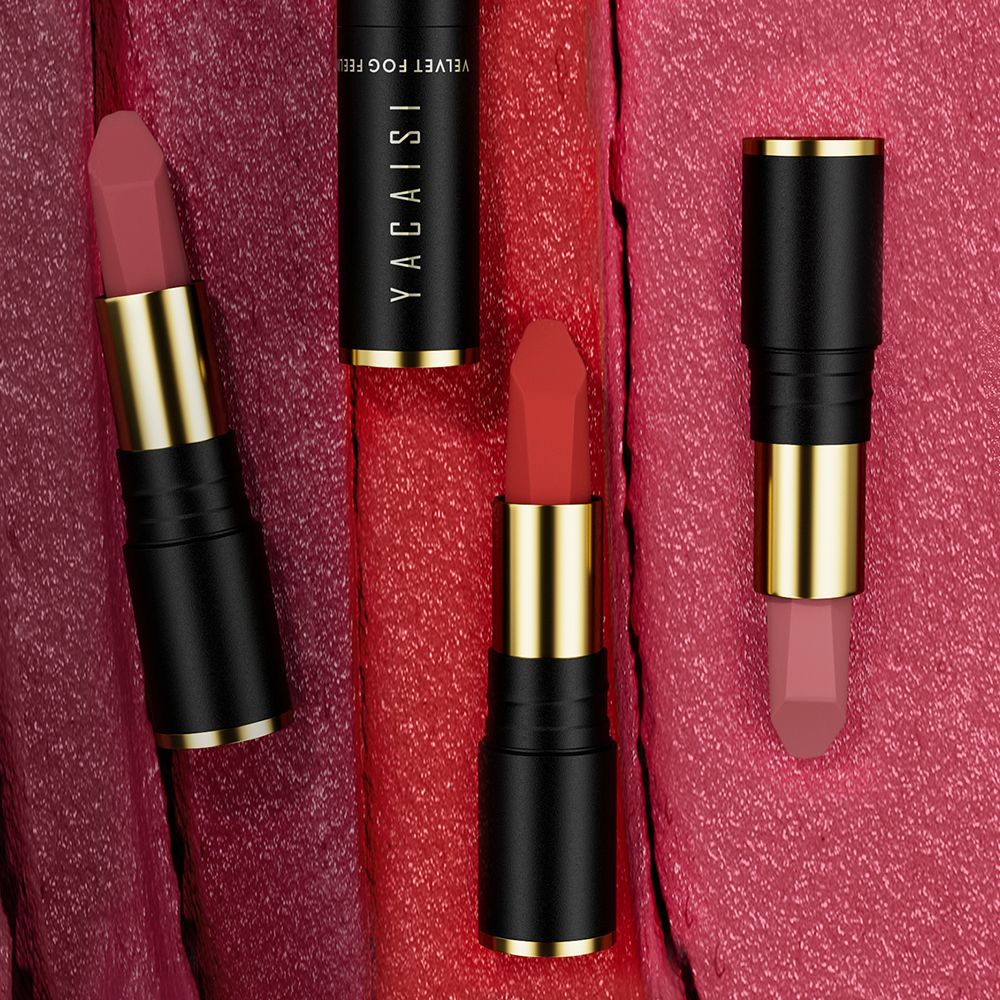 [Today's Special Offer] Hyaluronic Acid Velvet Lipstick Matte Plain Whitening Student Lipstick Non Staining Glass Non Fading Lip Gloss Matte Velvet Hyaluronic Acid Lipstick Waterproof Makeup