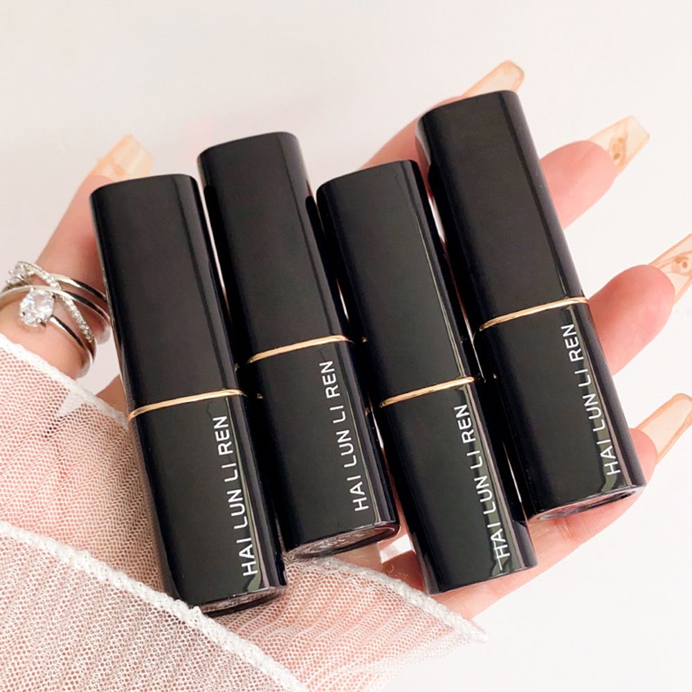 [Today's Special Offer] Lipstick Velvet Matte Easy to Color Lipstick Makeup Moisturizing Whitening Student Affordable Lip Mud Non Staining Glass Not Easy to Fade