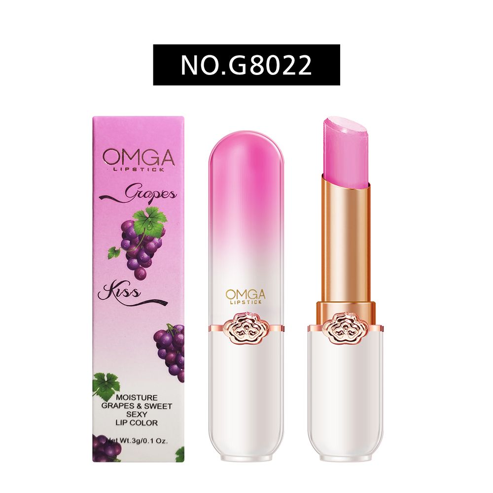 Honey Peach Girl's Color Changing Lipstick Moisturizing, Moisturizing and Makeup Keeping Honey Peach Crystal Jelly Warm lipstick Temperature Changing Lipstick Moisturizing, Lasting Lipgloss, Lip Care