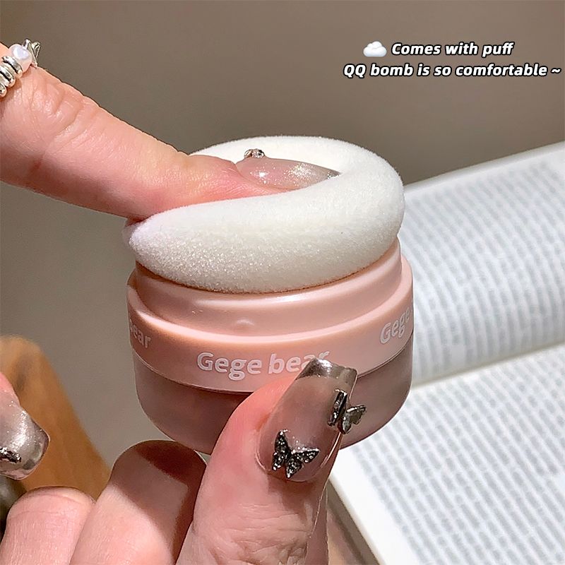 （Clearance Sale） Air sensitive blush pink matte high gloss cosmetic puff natural nude makeup low saturation makeup
