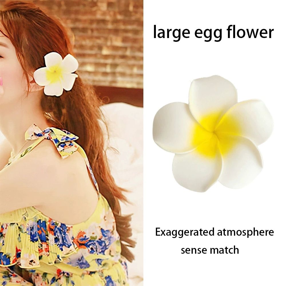 Clearance Sale Beach vacation frangeria hairpin Travel photo shoot Fashion headwear flower edge clip large, medium and small size fairy hair clip