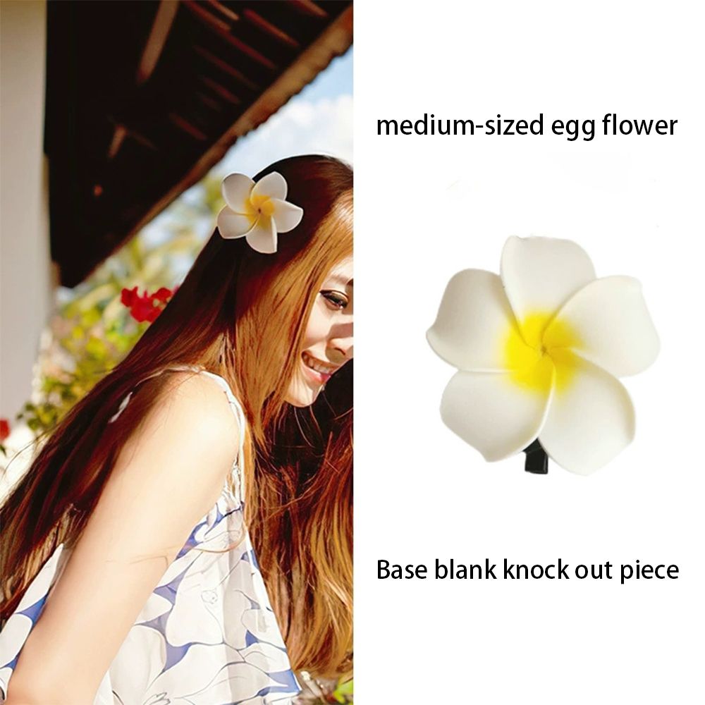 Clearance Sale Beach vacation frangeria hairpin Travel photo shoot Fashion headwear flower edge clip large, medium and small size fairy hair clip