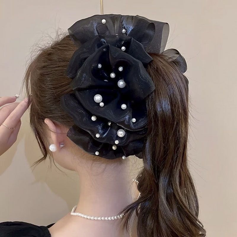 Exquisite Starry Sky, Super Fairy Flower Hair Clip for Women, Simple and Fresh Style, Duckbill Clip, Fashionable and Versatile Headwear, High End Hair Accessories