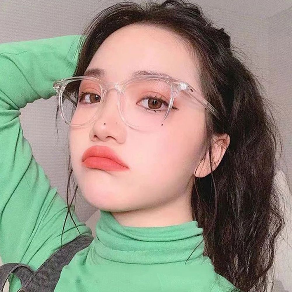 （Limited-time special offer）Buy glasses with a free glasses case, new anti blue light glasses for women, retro, internet famous, men's glasses frame, gaming glasses