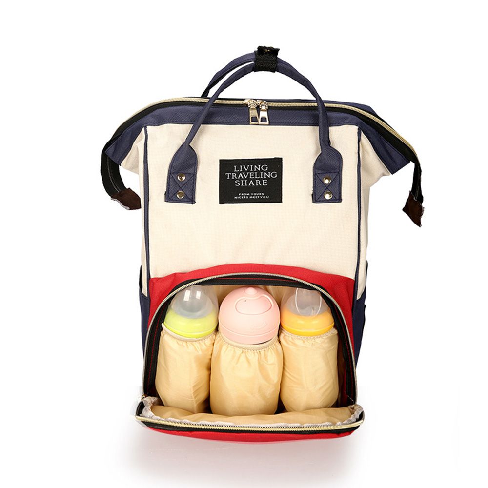 （Clearance Sale）Mommy bag, new handheld backpack, insulated outdoor backpack, large capacity multifunctional mother and baby bag
